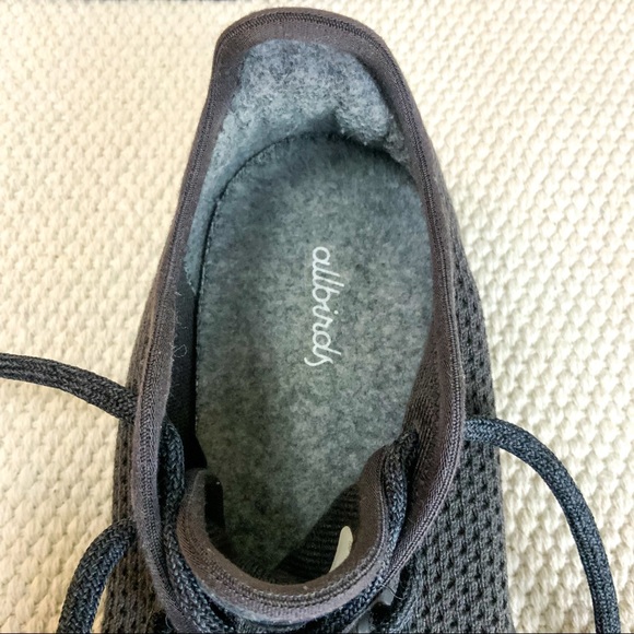Allbirds Charcoal Women’s Tree Runners Mesh Sneakers - Picture 7 of 8